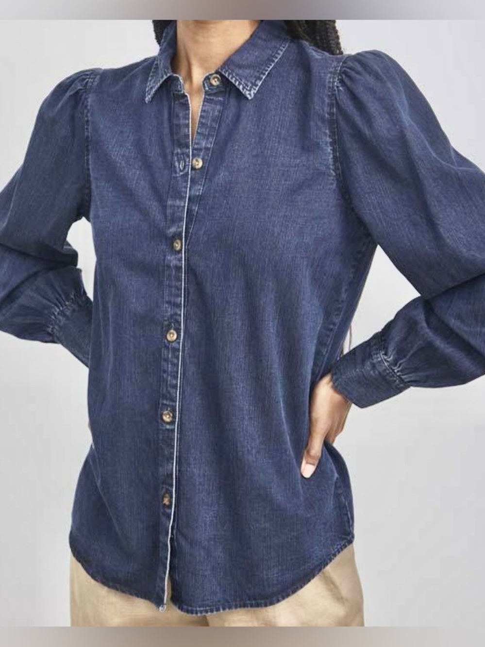 Rails Angelica Denim Shirt Size XS